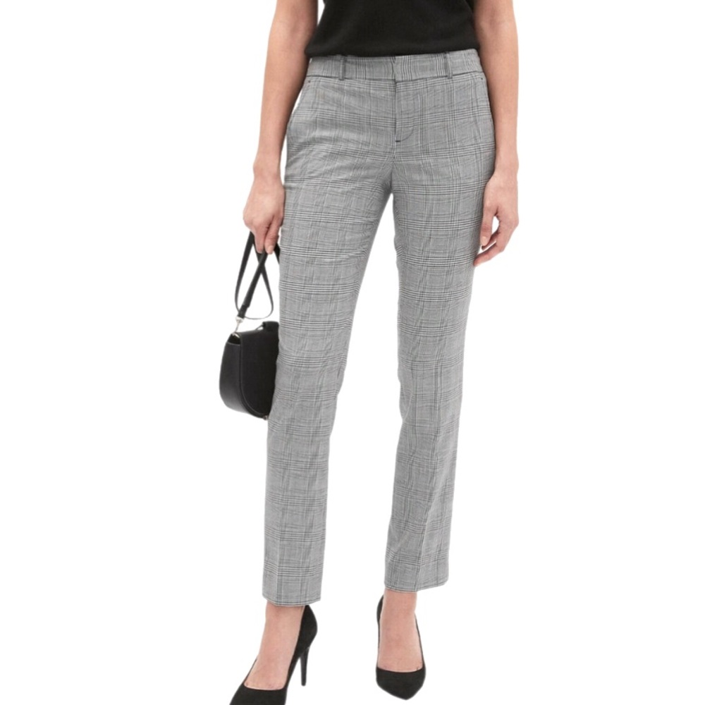 Banana Republic Gray Straight Leg Pants